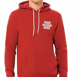 Sweat-shirt à capuche décontracté à manches longues avec cordon de serrage et poche - Product Image 2