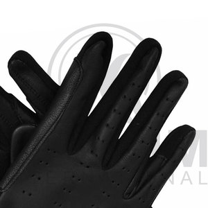 Gants d'équitation en cuir, gants de manége à doigts entiers, respirants, antidérapants, légers, équipement équestre - Product Image 2