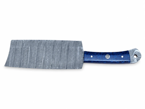 Ensemble de couteaux de chef professionnels de qualité supérieure LEGACY BLADES, 5 pièces, en acier damas fait main, manche en résine, ambidextres - Product Image 4