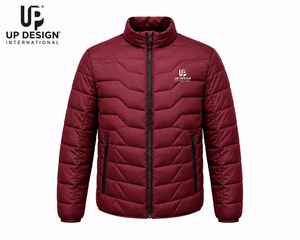 Chaqueta Acolchada Ligera Personalizada para Hombre, Chaqueta de Invierno con Cierre, Informal, para Exteriores, de Poliéster, Fabricante OEM ODM - Product Image 3