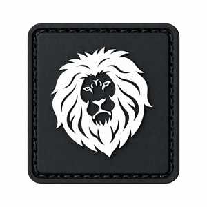 Parches de Goma PVC 3D Personalizados con Logotipo, Parches de Goma Suave con Diseño de Animales en Relieve para Ropa, Bolsos y Gorras, Fabricante OEM ODM - Product Image 1