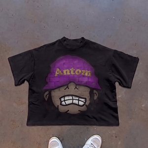 Camiseta Personalizada de Fibra de Bambú para Hombre, 300gsm, Talla Grande, Ecológica, Estampada, Sin Mangas, Casual, de Secado Rápido y Transpirable - Product Image 3