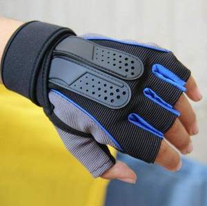 Gants de cyclisme unisexes sans doigts, antidérapants, absorbant les chocs, respirants - Product Image 2