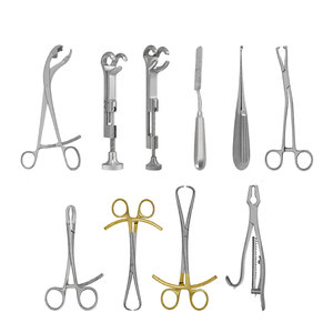 Kit de Cirugía Ortopédica, Juego de Pinzas de Reducción para Sujeción Ósea, Acero Inoxidable de Grado Alemán, Instrumento Quirúrgico Manual Reutilizable SIGAL - Product Image 1