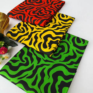 Tissu en coton 100 % imprimé wax africain personnalisé en gros pour vêtements traditionnels et marché de la mode en Éthiopie - Product Image 1