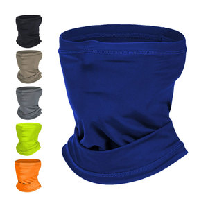 Black Breathable Unisex Sports Bandana Neck Gaiter Outdoor Polyester Digital Printing Tube Scarf - Product Image 5