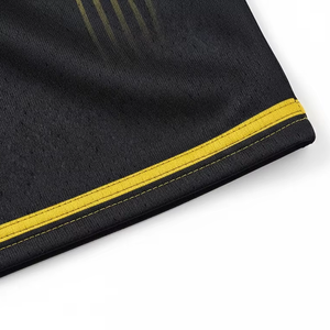 Maillot de football américain personnalisé, col en V, manches courtes, coupe athlétique, sublimé, respirant, anti-bactérien, vêtements de sport pour équipe - Product Image 5