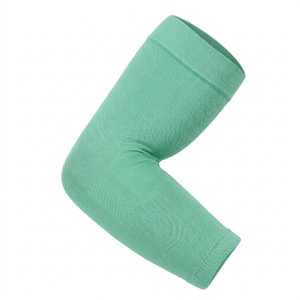 Manchon de compression pour coude, personnalisé avec logo d'équipe, séchage rapide, extensible, pour entraînement sportif, en nylon et élasthanne, professionnel, vente en gros - Product Image 1