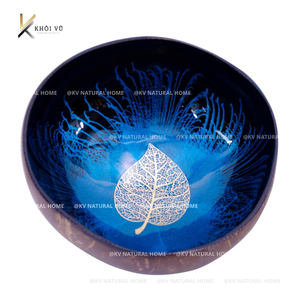 Juego de Tazones para Servir de Cáscara de Coco, Lacados al Estilo Vietnamita, Naturales, OEM/ODM, Venta al Por Mayor, Personalizables - Product Image 6