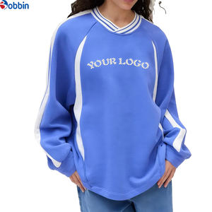 BOBBIN INDUSTRIES Sudadera con Capucha Oversize de Algodón Felpa con Estampado Personalizado, Top Corto para Mujer, Más Vendida - Product Image 3
