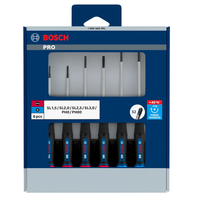 Pour PRO – Kit de tournevis de précision industriel et DIY 6 pièces, embouts PH0 PH00 SL1.5-SL3.0 en acier S2, haute performance, pointe fine