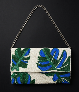 Luxury Handmade Beaded <b>Clutch</b> for Women Designer Embellished Evening Party <b>Bag</b> Wedding <b>Bridal</b> Ethnic Potli Style Purse - Product Image 4