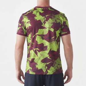 เสื้อยืดทรงสปอร์ตทันสมัยสำหรับผู้ชาย บริการผลิตเสื้อผ้าขายส่งตามสั่ง ผ้าทนทานสำหรับผู้ชาย - Product Image 2