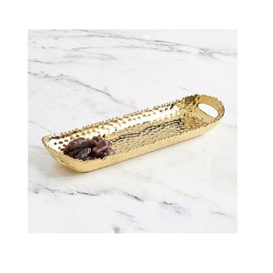 Stainless Steel Tea Coffee Serving <b>Tray</b> Rectangle Shape Customized Size Chocolates <b>Snacks</b> <b>Tray</b> At Lowest Price - Product Image 6