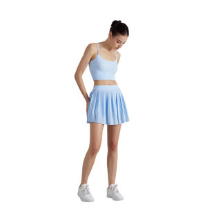 Sujetador Deportivo para Mujer, Cuello Redondo, Color Sólido, Diseño Hueco, Premium, Cómodo, Elástico, Transpirable, con Gran Soporte - Product Image 5