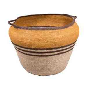 Cesta Grande de Yute Hecha a Mano para Ropa Sucia y Almacenamiento de Juguetes – Material Resistente, Duradero y Ecológico - Product Image 1