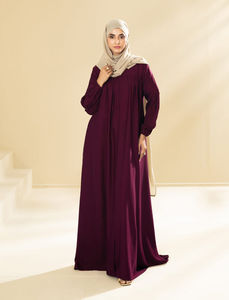 Abaya musulmane de prière en gros, dernière collection, couleur unie avec poches, vêtements islamiques de qualité supérieure pour femmes - Product Image 6