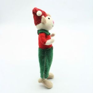 Handmade Christmas <b>Mouse</b> Decoration / Christmas <b>Mouse</b> <b>Ornament</b> - Product Image 4