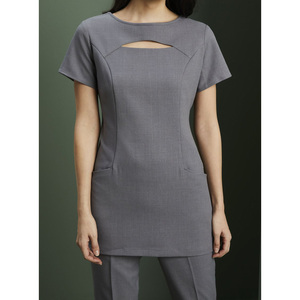 Túnica Suave y Elástica para Mujer, Uniformes para Spa y Salón de Belleza, Uniformes Médicos Estampados, Uniformes Personalizados para Enfermeras, Ropa de Trabajo - Product Image 4