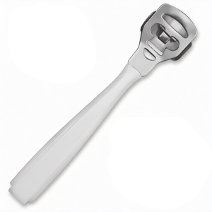 Foot Callus Shaver Hard Skin Corn Remover White Stainless Steel Pedicure Tool with 10 Replacement Blades Foot Care Device - Product Image 1