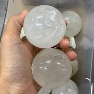Esfera de Cristal de Cuarzo Transparente Natural de Primera Calidad, Bola de Piedra Preciosa Pulida, Piedra Curativa, Diámetro 5 cm - Product Image 6
