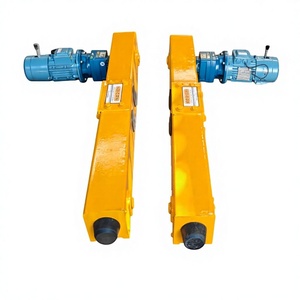 Moteur d'entraînement électrique de haute qualité pour chariot de fin de course avec boîte de vitesses pour grue EOT |   Pont roulant robuste à poutre simple/double - Product Image 1