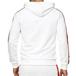Survêtement à capuche pour homme de qualité supérieure, streetwear d'hiver, respirant, motif uni, logo personnalisé pour adultes, nouvelle arrivée - Product Image 4