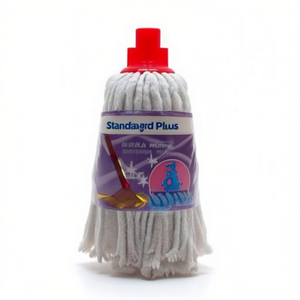 Testina per scopa, 12 pezzi, filo di cotone extra large da 200 gr, ricambio per la pulizia della casa - Product Image 2