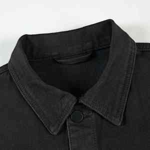 Chaqueta de mezclilla de algodón 100% con diamantes de imitación, estilo moderno y elegante, lavado a la piedra, oscuro, para fiesta, para hombre - Product Image 4