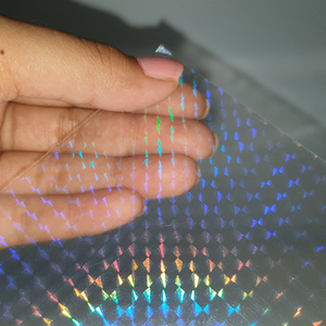 Película de Vinilo Transparente Holográfica Autoadhesiva, Lámina de Laminación Arcoíris Impermeable para Etiquetas, Embalaje e Impresión - Product Image 3