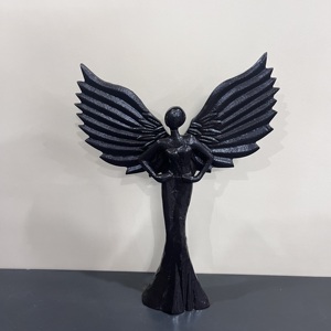 Sculptures de fées modernes en aluminium pour la décoration de table, idéales pour les anniversaires et les mariages - Product Image 3