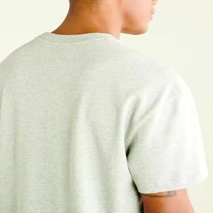 เสื้อยืดคอตตอนโอเวอร์ไซส์น้ำหนักมาก 200 กรัม ขายส่ง สำหรับผู้ชาย สไตล์สตรีทแวร์ กีฬา ยิม วินเทจ สกรีนโลโก้ตามสั่ง - Product Image 5