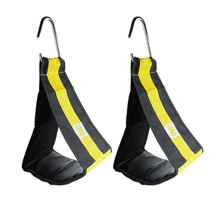 Cotton/Polyester/Neoprene Ab <b>Straps</b> Customized Color Logo Unisex Ab <b>Straps</b> Anti-Slip Lightweight Design for Gym Ab <b>Straps</b> - Product Image 5