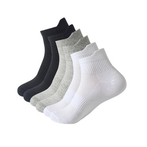 Custom Sports Ankle <b>Socks</b> with Soft Terry Cushion <b>Moisture</b> Control Fabric and OEM Manufacturing for Fitness Apparel Companies - Product Image 1