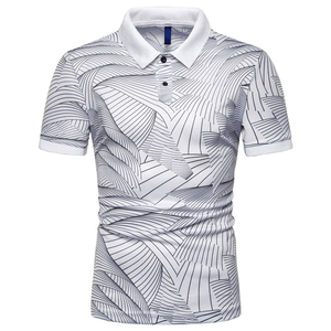 Camiseta Polo Casual de Manga Corta Personalizada para Hombre, Camiseta Polo de Golf con Logotipo Personalizado, Camisetas de Golf Baratas para Hombre - Product Image 1