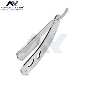 Barber <b>Razor</b> <b>Men</b> Heavy Duty Shaving <b>Razor</b> Beard Face and Professional Grooming Single and Double Edge Safety Design - Product Image 3