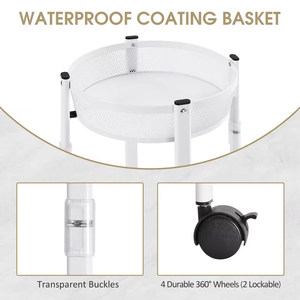 ชั้นวางของดีไซน์ทันสมัยสำหรับจัดเก็บของในบ้าน ตัวจัดระเบียบอเนกประสงค์สำหรับห้องครัวและพื้นที่ใช้สอย - Product Image 6