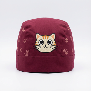 Gorros de Enfermera Unisex con Estampado de Dibujos Animados Personalizados, Gorro de Trabajo para Doctor, Gorro Quirúrgico Ajustable para Uniforme de Enfermera - Product Image 3