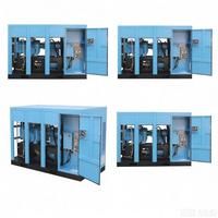 Compresseurs d'air industriels sans huile, rotatifs, à vis, 45 kW, avec variateur de vitesse (VSD), pour l'industrie alimentaire, chimique, ciment et instrumentation (OEM)