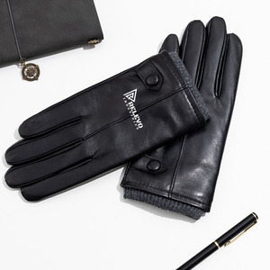 Guantes de piel de cordero elásticos para hombre, económicos, de invierno, con pantalla táctil, de buena calidad y totalmente cómodos. - Product Image 4