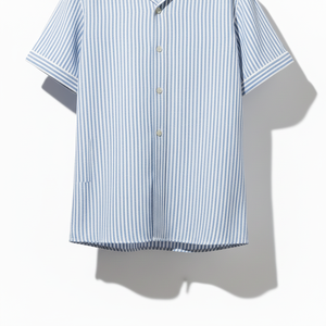 เสื้อเชิ้ตผู้ชายพรีเมียม ผ้าฝ้ายเจอร์ซีย์ 100% ระบายอากาศได้ดี พิมพ์ลาย สำหรับฤดูร้อน แขนสั้น คอวี ทรงปกติ เป็นมิตรกับสิ่งแวดล้อม - Product Image 3