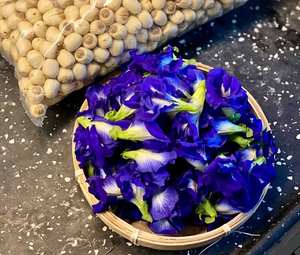 Mejor Precio Flor de Guisante Mariposa Seca Hoja Entera Materia Prima Orgánica Exportación Vietnam Embalaje al Vacío 100g Gran Oferta - Product Image 4