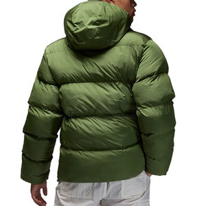 Chaqueta de Invierno con Burbujas, Diseño Moderno, Superventas, Fácil de Usar, Cálida, con Capucha, Ecológica, Transpirable, con Logotipo Frontal para Hombre - Product Image 6