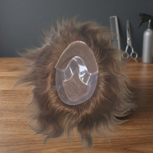 Perruque Taz Hair la plus vendue, de haute qualité, en cheveux humains roux arc-en-ciel chinois, imperméable, écologique, légère, avec dentelle HD - Product Image 3