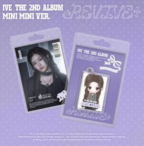 IVE IVE THE 2ND ALBUM REVIVE+ (version MINI MINI) Album officiel du groupe d'idoles coréennes, CD de collection, musique pop, cadeau pour les fans - Product Image 1