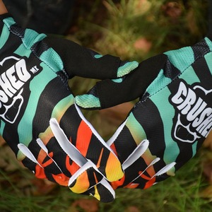 Guantes de Carreras de Diseño para Jóvenes Motociclistas de Motocross, Sublimación Completa en Rojo y Negro, Venta al Por Mayor, Equipo Deportivo Unisex - Product Image 4