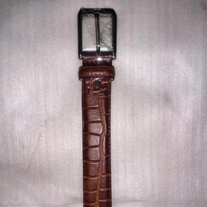 Cinturón de Cuero Genuino para Hombre, Modelo 2026, Premium, Resistente, Formal, Color Sólido, Hebilla de Acero Rectangular, Moldeado en una Sola Pieza - Product Image 4