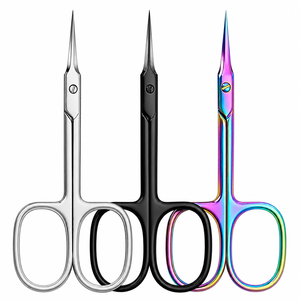 Custom Color <b>Nail</b> Scissors Professional Cuticle Toe <b>Nail</b> Scissors Stainless Steel School Use New Product Ideas - Product Image 1