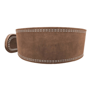 Ceinture de soutien du poignet unisexe en cuir de vachette véritable respirant avec logo personnalisé, fermeture à boucle, qualité supérieure, professionnelle, pour la salle de sport - Product Image 5