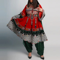 Robes de mariée afghanes en dentelle modernes de haute qualité, très vendues, style traditionnel vintage, meilleur prix, robe afghane Kuchi longueur genou